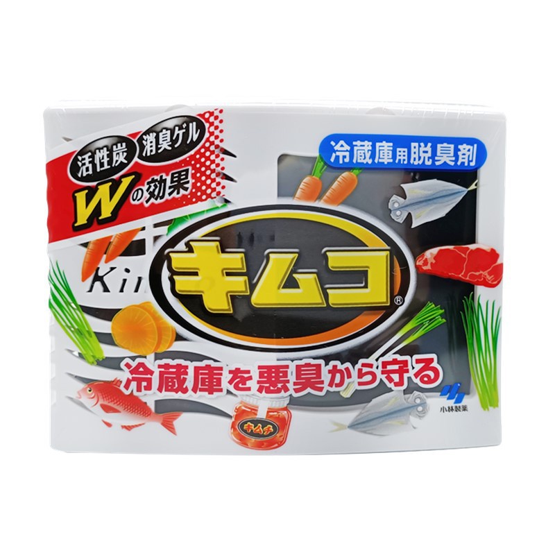 小林冰箱脫臭劑 日本原裝 冷凍庫除味劑 去除異味 活性炭盒 冰箱 除臭劑