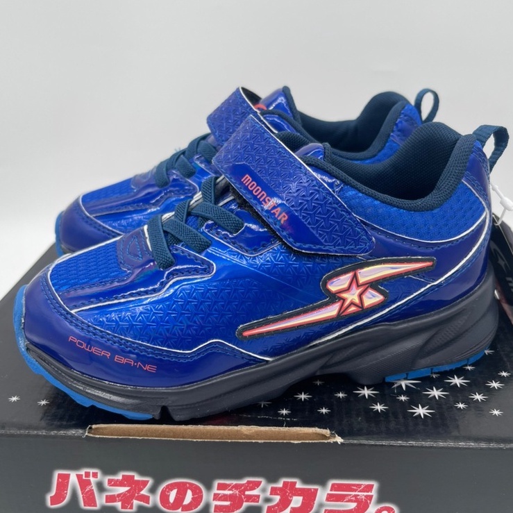 《日本Moonstar》3E閃電競速系列-藍(15.0~24.5cm)S992520FW