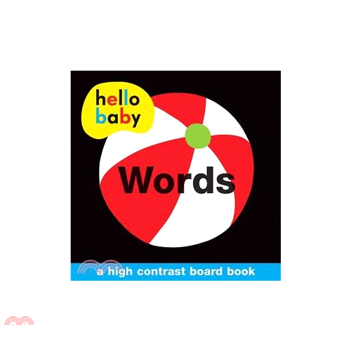 Hello Baby: Words: A High-Contrast Board Book