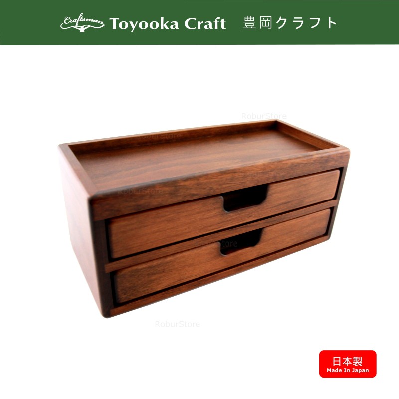 RS櫟舖【日本豊岡Craft】鋼筆 鋼筆盒 抽屜式 雙層收納8支 SC104