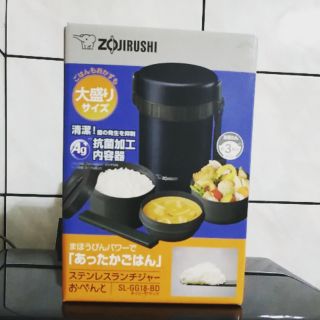 ZOJIRUSHI 象印 保溫便當盒 型號 SL-GG18-BD