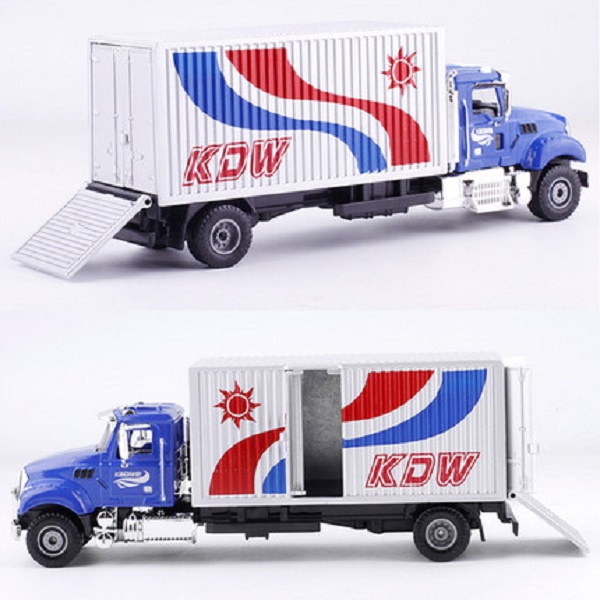 虎玩具 凱迪威 1:50 廂式載貨車 貨櫃車 模型車 合金車 貨車 625131