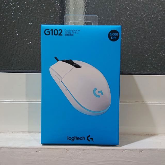 羅技Logitech G102 Prodigy Gaming Mouse電競滑鼠 / 白色 / 全新未拆 / 自售