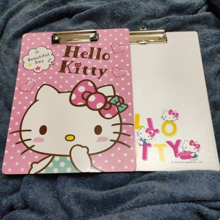 正版 授權 Hello Kitty 凱蒂貓 A4 紙板夾 塑膠 板夾