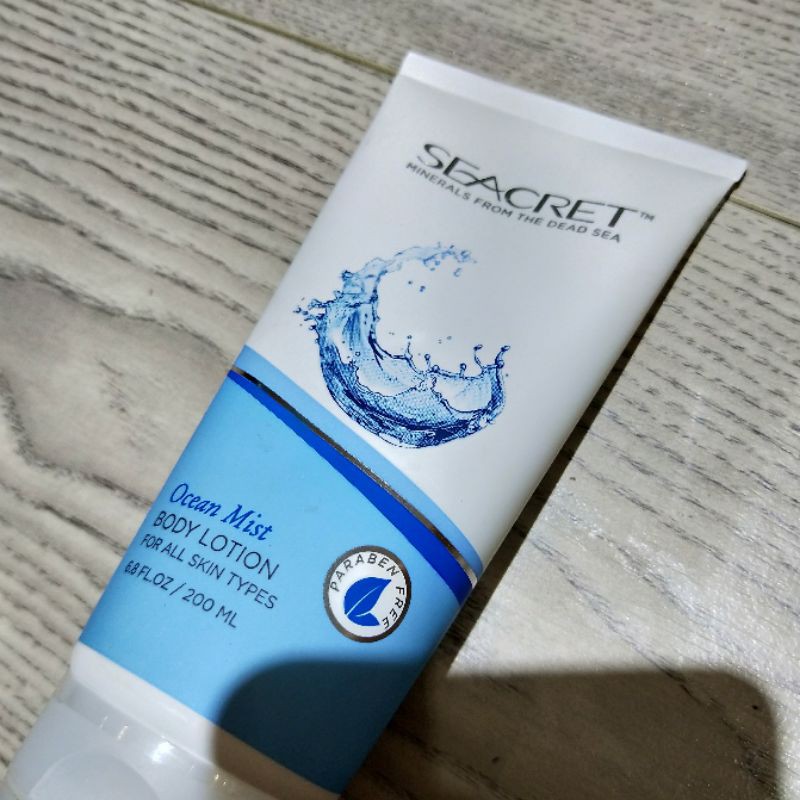 二手 Seacret 海洋清香身體乳 200ml