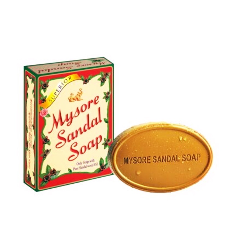 全館最低價！拼經濟《新商品舊包裝》印度Mysore邁索爾100%純天然檀香皂（125g)