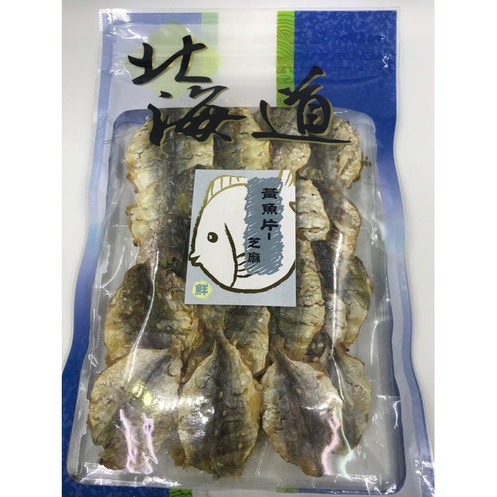 [哈日小丸子]調製黃魚片-芝麻(130g)