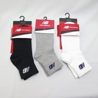 New Balance 短襪 薄襪 運動襪 712040048- 白 /黑/灰(灰售完)【iSport商城】