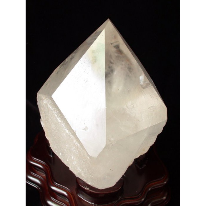 ~shalin-crystal~巴西晶王白水晶骨幹~4.1公斤~晶質清透~質地超優~值得珍藏!