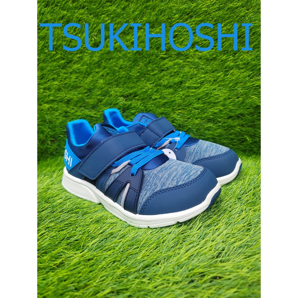 *十隻爪子童鞋*日本月星Moonstar機能童鞋TSUKIHOSHI藍色帥氣實穿運動鞋