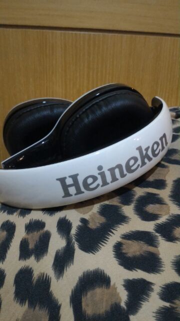 海尼根耳罩式耳機 可摺疊 海尼根 耳機