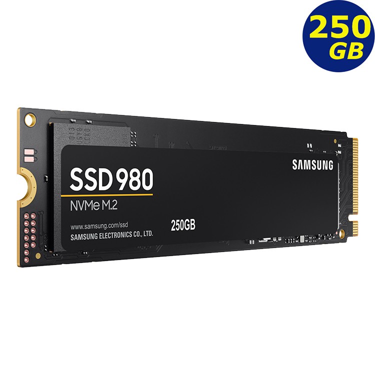 SAMSUNG 250GB 250G 980 PCIe MZ-V8V250B 3.0 NVMe M.2 SSD 固態硬碟
