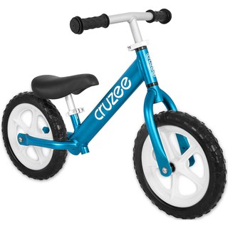 (CRUZEE) 超輕量鋁合金平衡滑步車 Push Bike 藍色 (共九色)