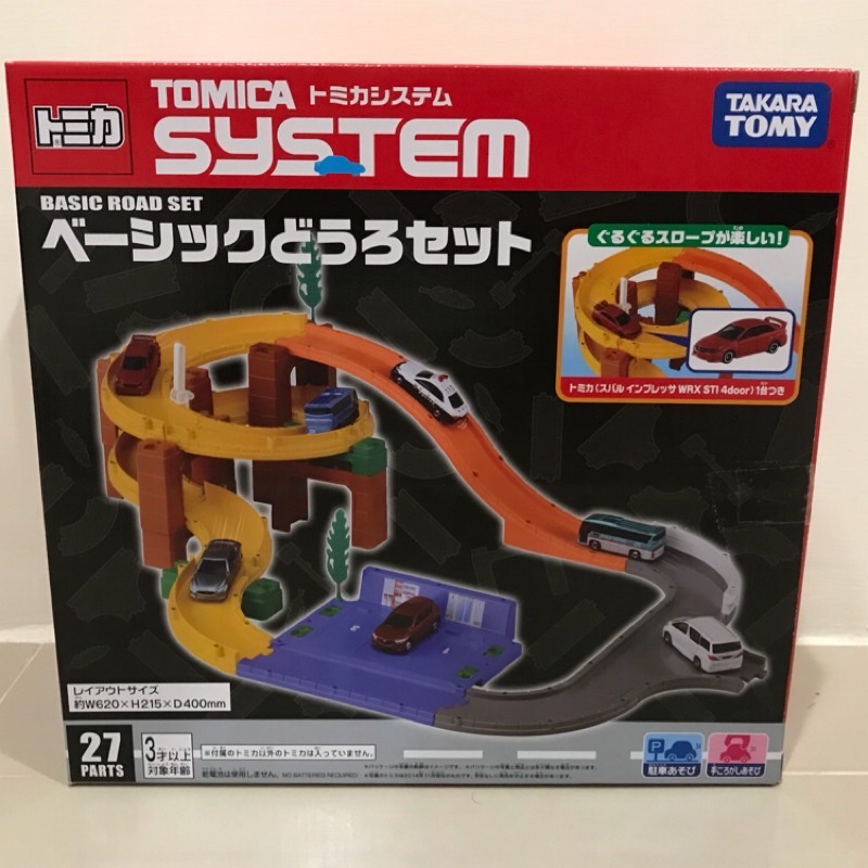 Tomica 基本軌道組合 附一台小車