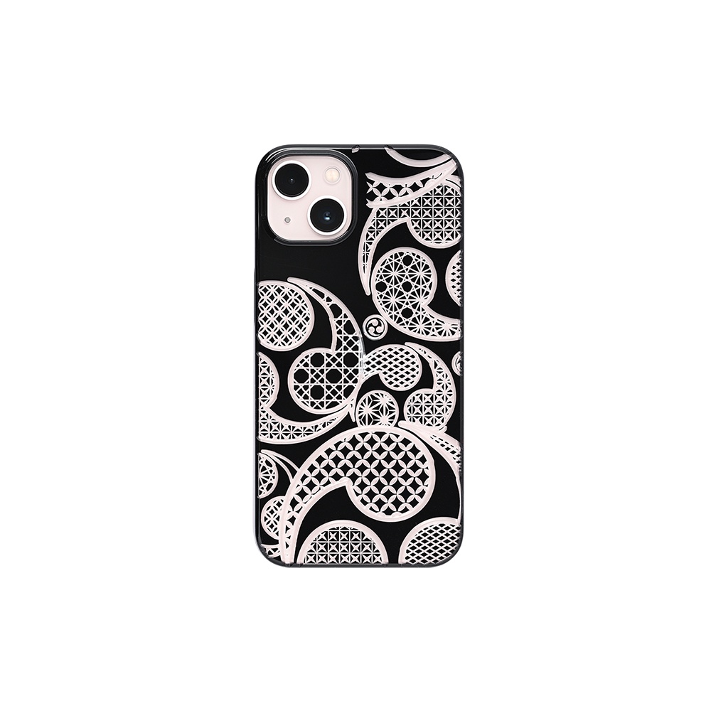 Power Support Iphone 13 系列air Jacket Kiriko 江戶切子殼手機殼 巴紋 蝦皮購物