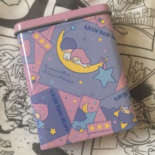 Sanrio Kiki&Lala little twin stars 小雙星 鐵盒