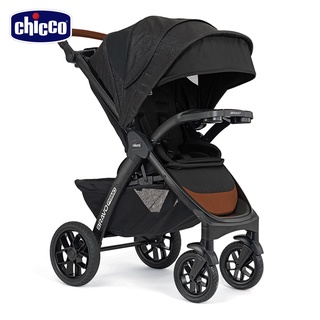 chicco-Bravo極致完美手推車領航版-飆風悍黑 bravo推車 限量送嬰兒鞦韆