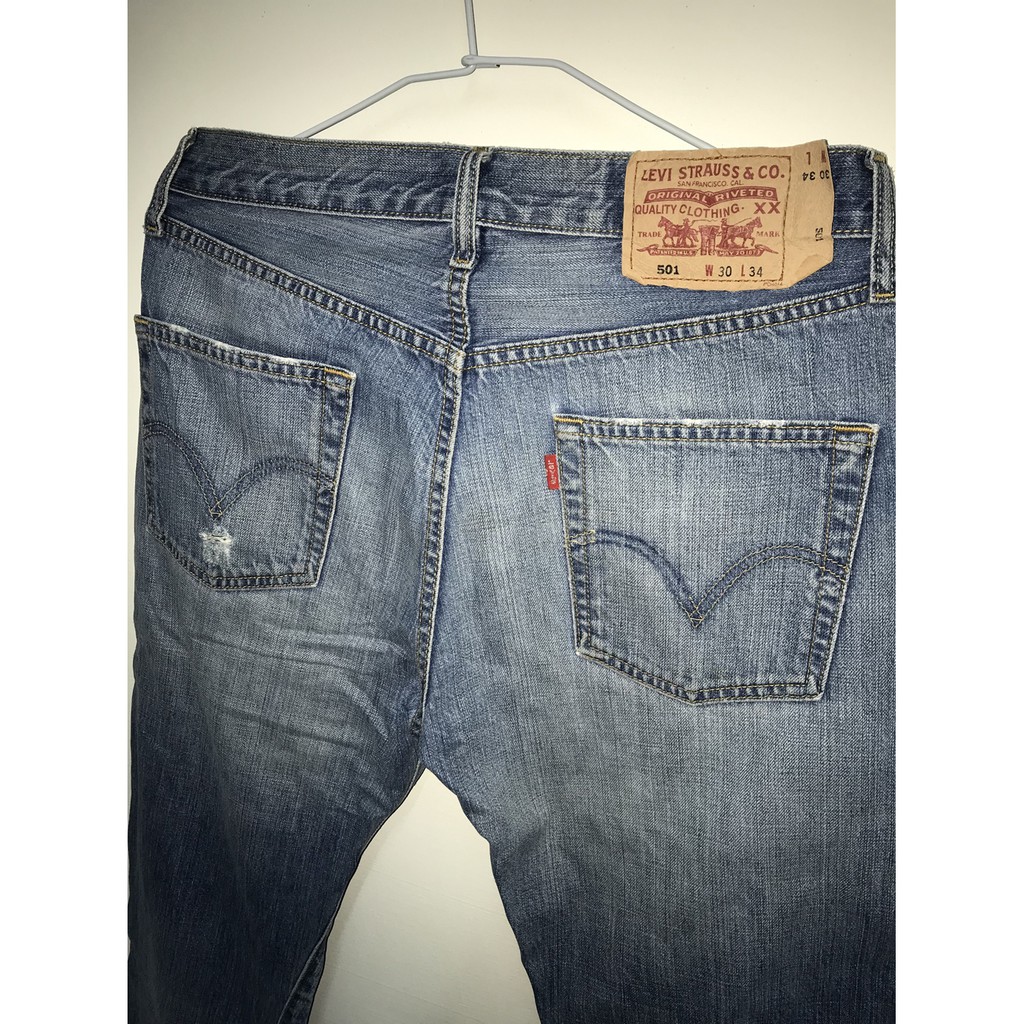 levis 501 w30 l34