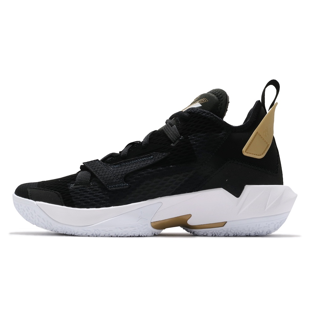 Nike 籃球鞋 Jordan Why Not Zer0.4 PF 黑 白 金 男鞋 【ACS】 CQ4231-001