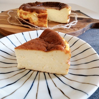 經典原味焦香巴斯克乳酪蛋糕 6吋 香濃綿密 2019年紐約時報年度甜品