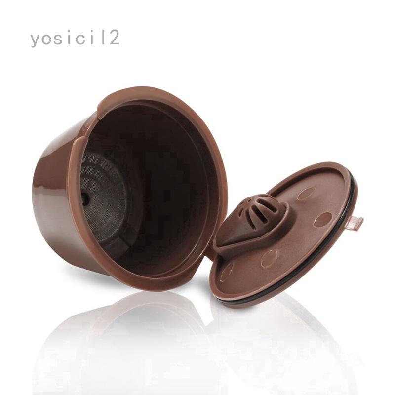 Yosicil2 puianan New Nescafe Dolce Gusto 咖啡膠囊豆莢過濾器杯可填充可重複使用的