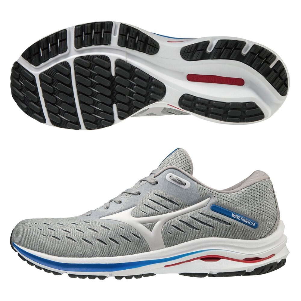 美津濃慢跑鞋 MIZUNO WAVE RIDER 24 男款 慢跑鞋 運動鞋 休閒鞋 男鞋 超寬楦 J1GC200446