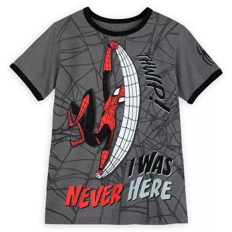 預購👍正版空運👍美國迪士尼 MARVEL Spider-Man  蜘蛛人 短袖上衣 TSHIRT 衣服 T恤 兒童上衣