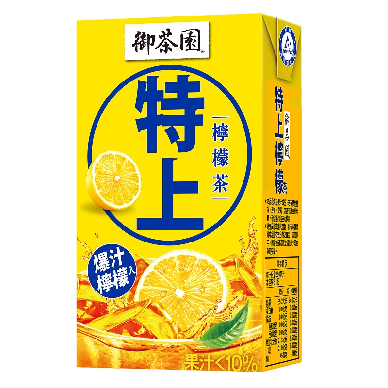 御茶園 特上檸檬茶 250ml x 6【家樂福】