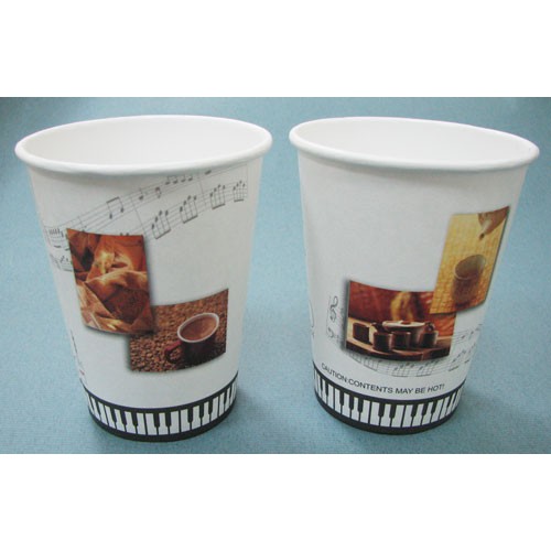 紙杯12 oz (360cc) 厚冷熱共用咖啡紙杯 台灣製造 營業或自用 辦公室用 1000入/50個*20條/箱