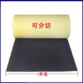 【joburly】1米寬 eva海棉膠帶 泡棉膠帶 單面黑色膠貼 泡綿 加厚 防撞 隔音 防震 緩衝 密封門窗