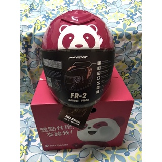 速出貨（免運）官方全新現貨 foodpanda熊貓安全帽 第三代最新款ASTONE 第二代M2R-FR2
