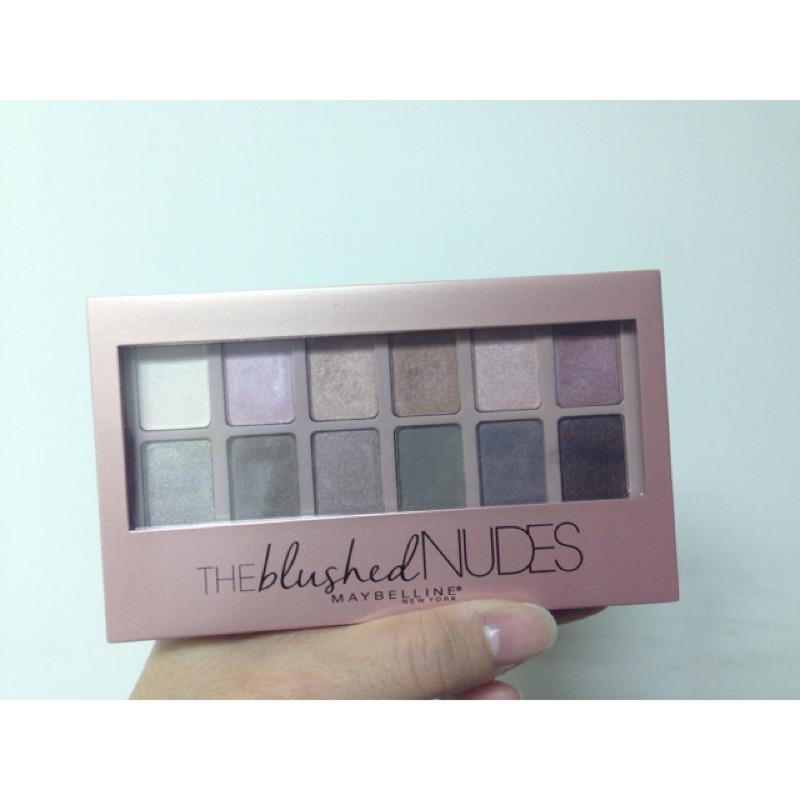 Maybelline The Blushed Nudes眼影盤