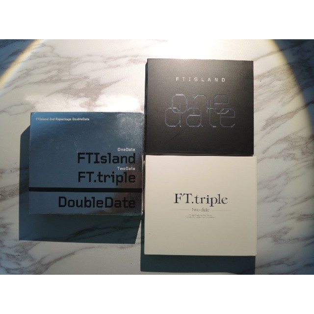 二手cd Ftisland Double Date 有外盒中文歌詞 蝦皮購物