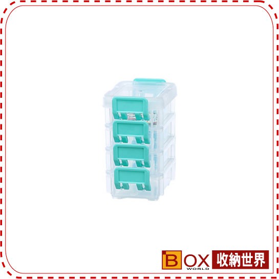 【收納世界BOXworld】CC104 1號高點連結盒(4入) KEYWAY 聯府塑膠 台灣製造