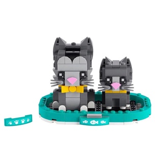 【酷爱玩具屋】台灣現貨樂高同款(LEGO)積木方頭仔玩具40441短毛貓積木玩具兒童母嬰益智玩具