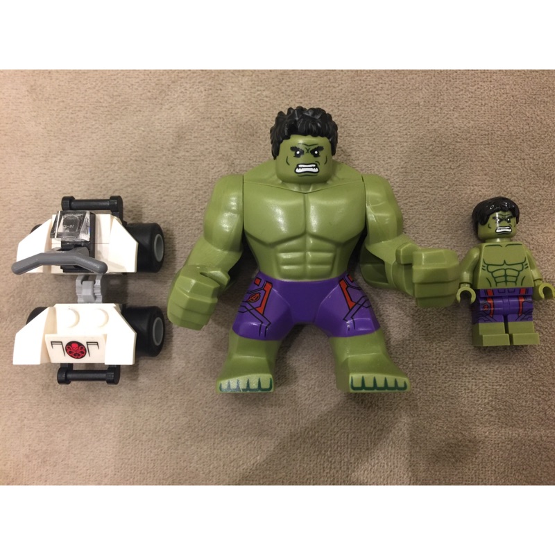 有現貨 有現貨 Lego 76031 5003084 Super Heroes Hulk 樂高英雄聯盟浩克全新兩隻加車