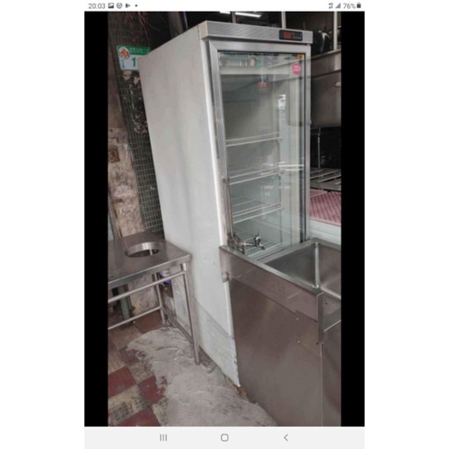 二手中古營業用超大600公升透明冷藏冰箱，平常是350～400公升，保固3個月，請詢問大戶藥師