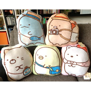 卡漫城 - 角落生物 造型枕 剩貓咪 ㊣版 Sumikko Gurashi 絨毛 抱枕 午休枕 靠墊 靠枕 角落小夥伴