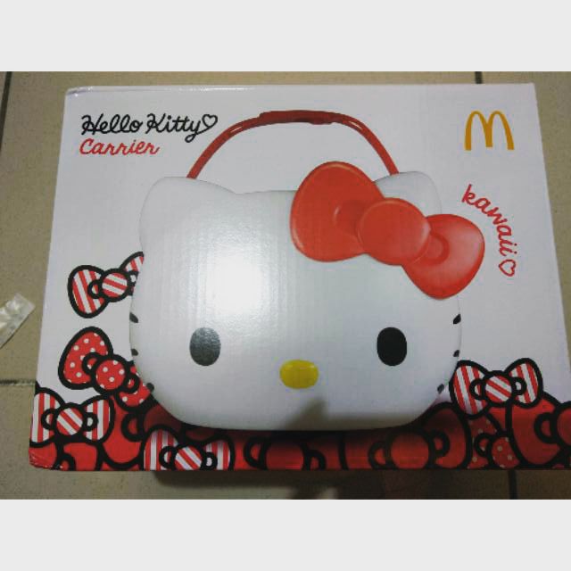 Hello Kitty萬用置物籃 麥當勞