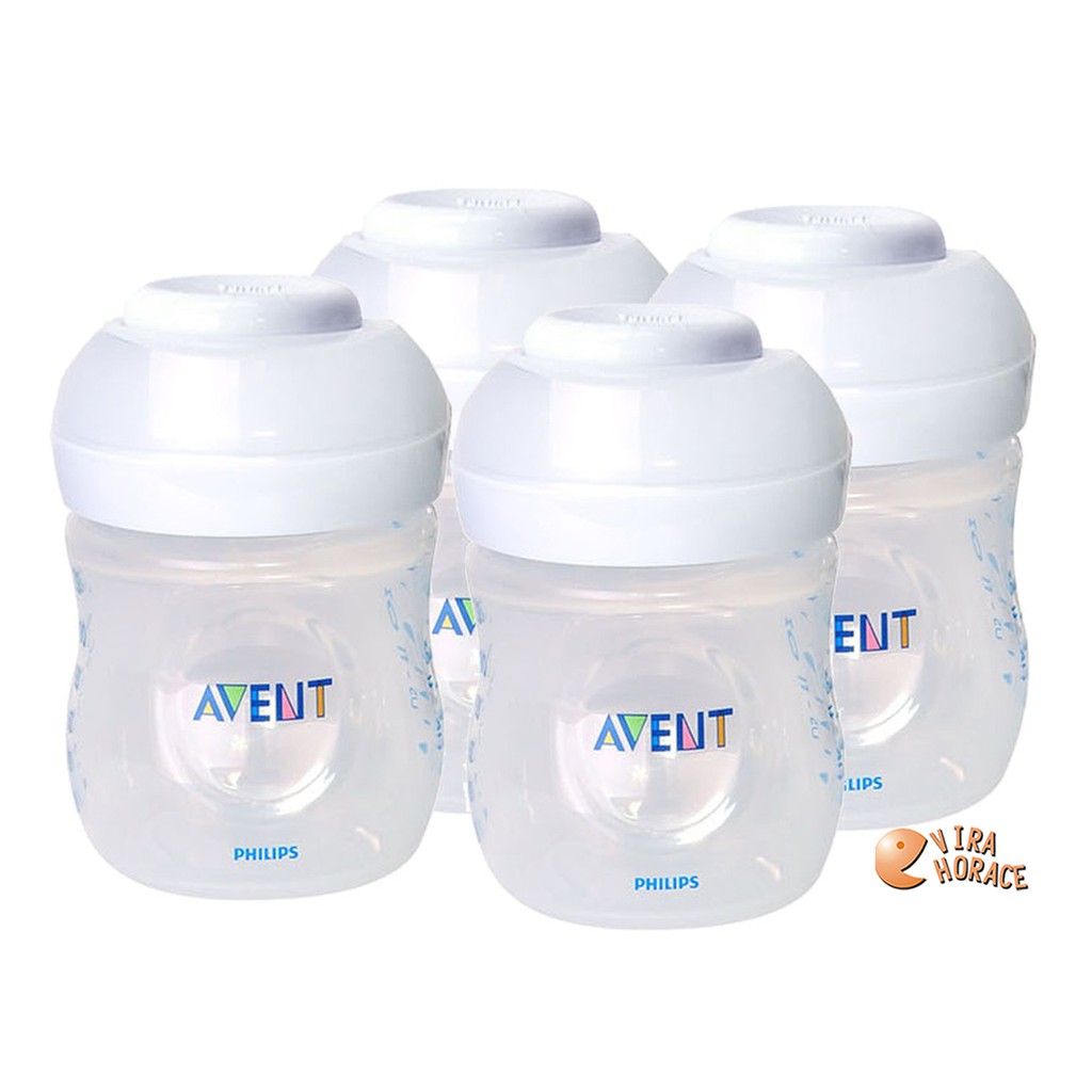 AVENT PP 輕乳感母乳儲存瓶125ML (裸瓶) 4支556元 HORACE