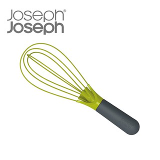 英國Joseph Joseph 好收納多功能打蛋勺(灰/綠)