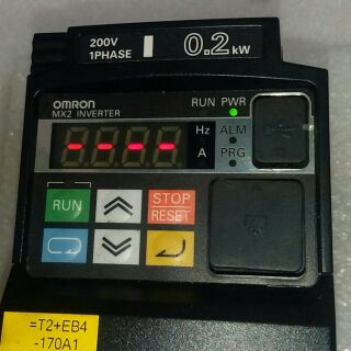 🌞OMRON Hitachi MX2-AB002-E WJ200-002SFE 0.2kW變頻器 200-240V單相