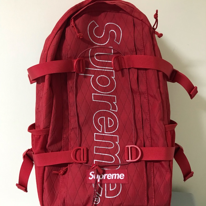 Supreme 45th red backpack