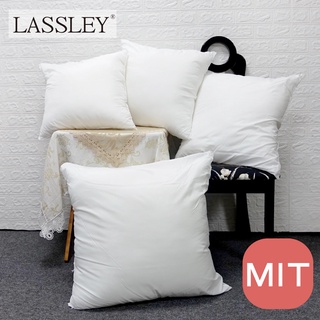 【LASSLEY】A級長纖棉枕心45/50/55/65cm方形(臺灣製造抱枕棉心/枕芯)