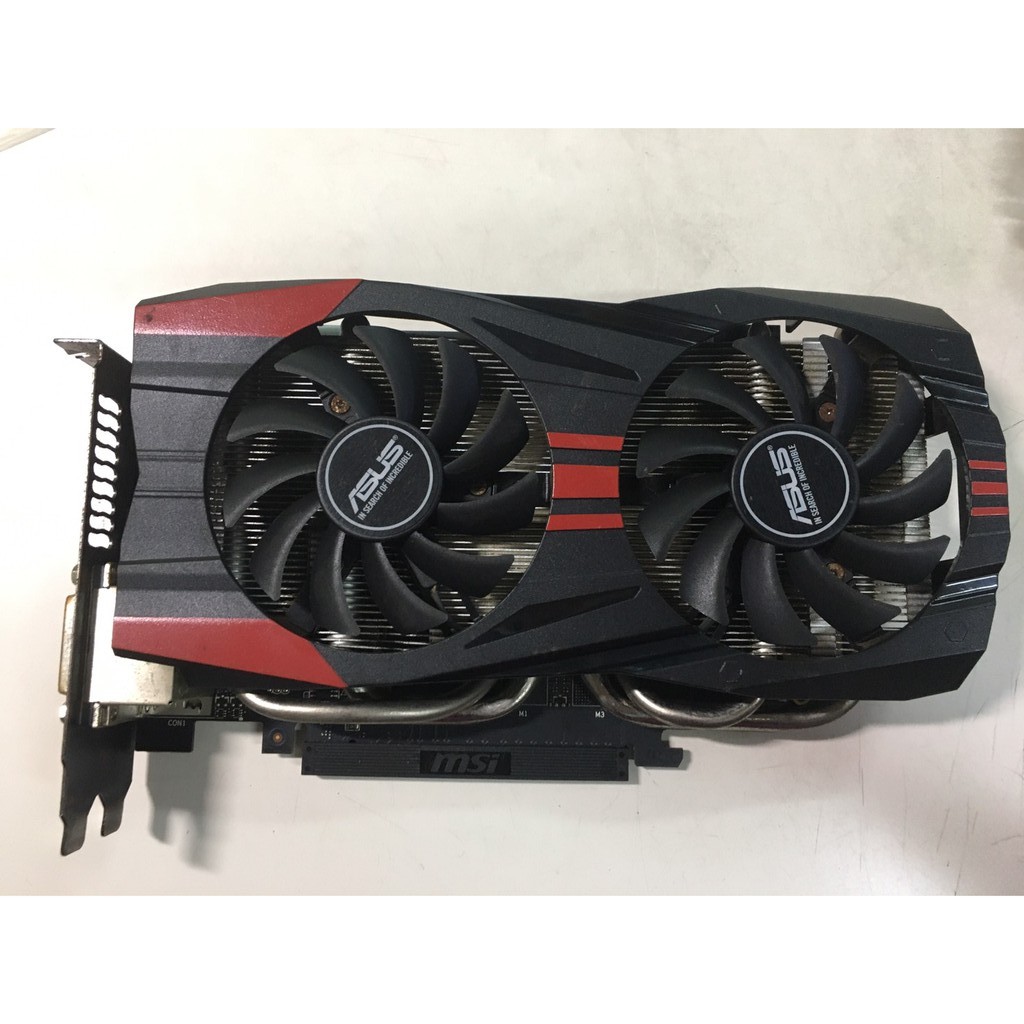 $69華碩ASUS GTX760-DC2OC-2GD5 GTX760/2G PCIE DDR5 2G顯示卡<二手良品>