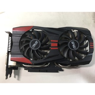 $69華碩ASUS GTX760-DC2OC-2GD5 GTX760/2G PCIE DDR5 2G顯示卡<二手良品>