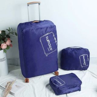 從行李箱到旅行收納袋 正韓高品質組合系列 收納袋 整理袋 衣物袋 鞋袋 旅行出遊收納組（KBS17）
