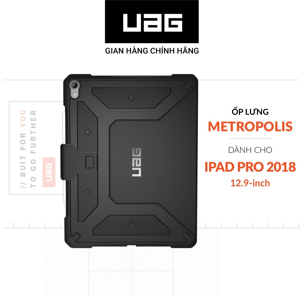 適用於 iPad Pro 2018、iPad Pro 2019 [12.9 英寸] 的 Uag Metropolis 保