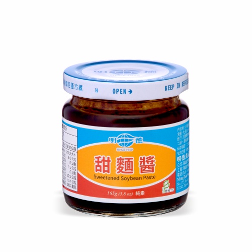 明德食品 經典甜麵醬165g 純素 不辣 官方直營 岡山豆瓣醬第一品牌