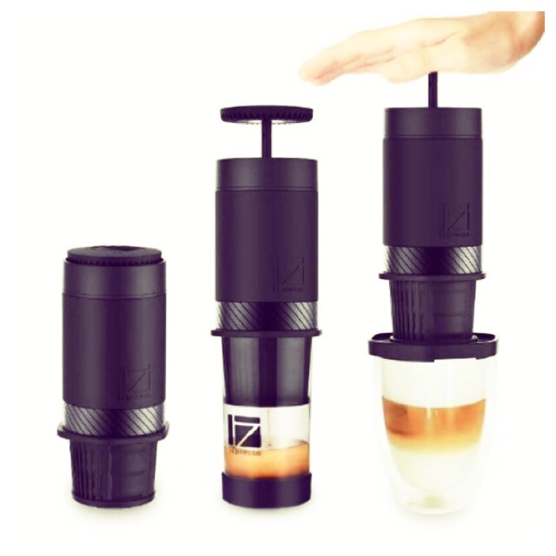 1zpresso 高質感手壓義式濃縮咖啡機（義式美式花式拿鐵深焙淺焙玩法多元）